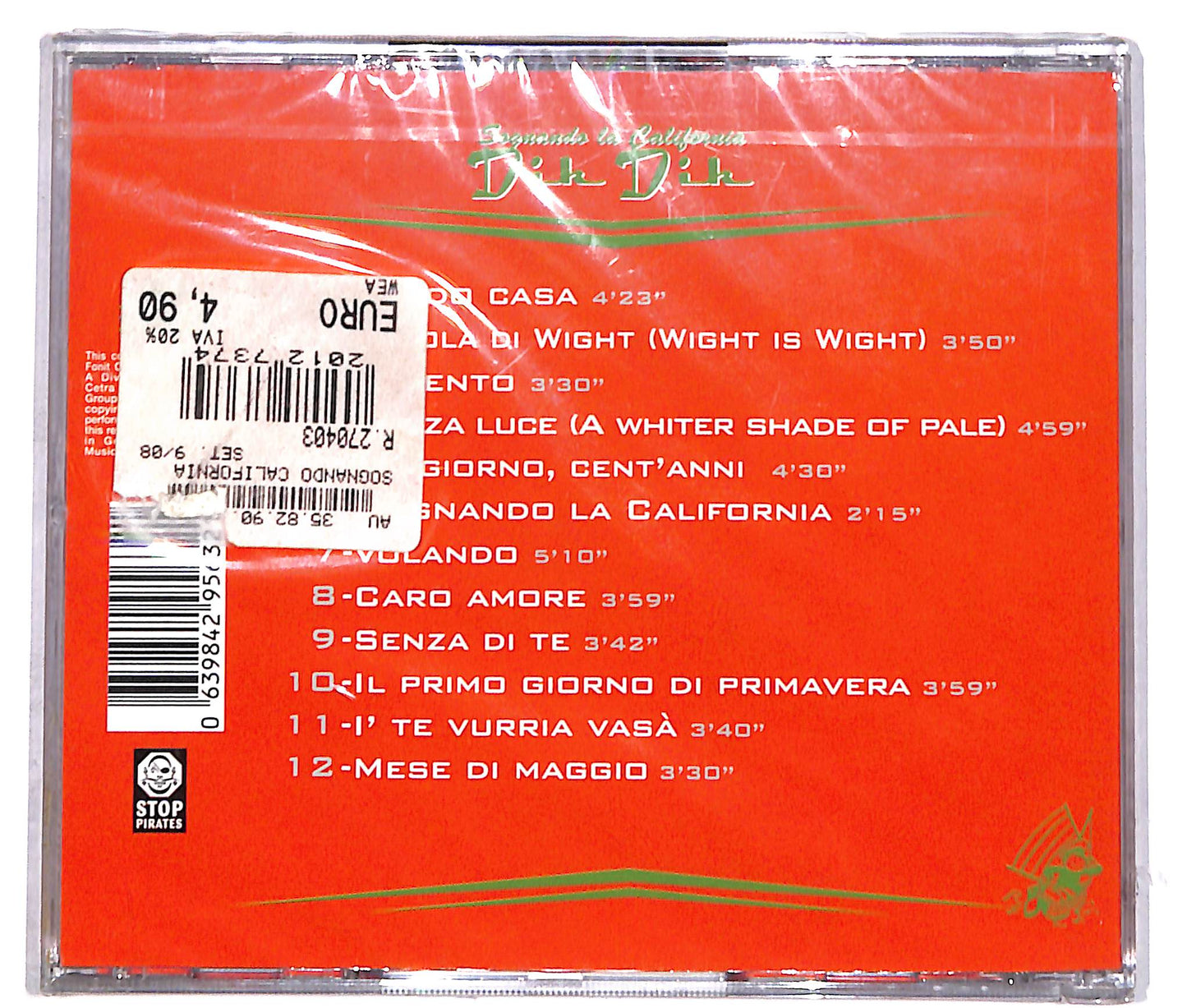 EBOND Dik Dik - Sognando La California CD CD042230