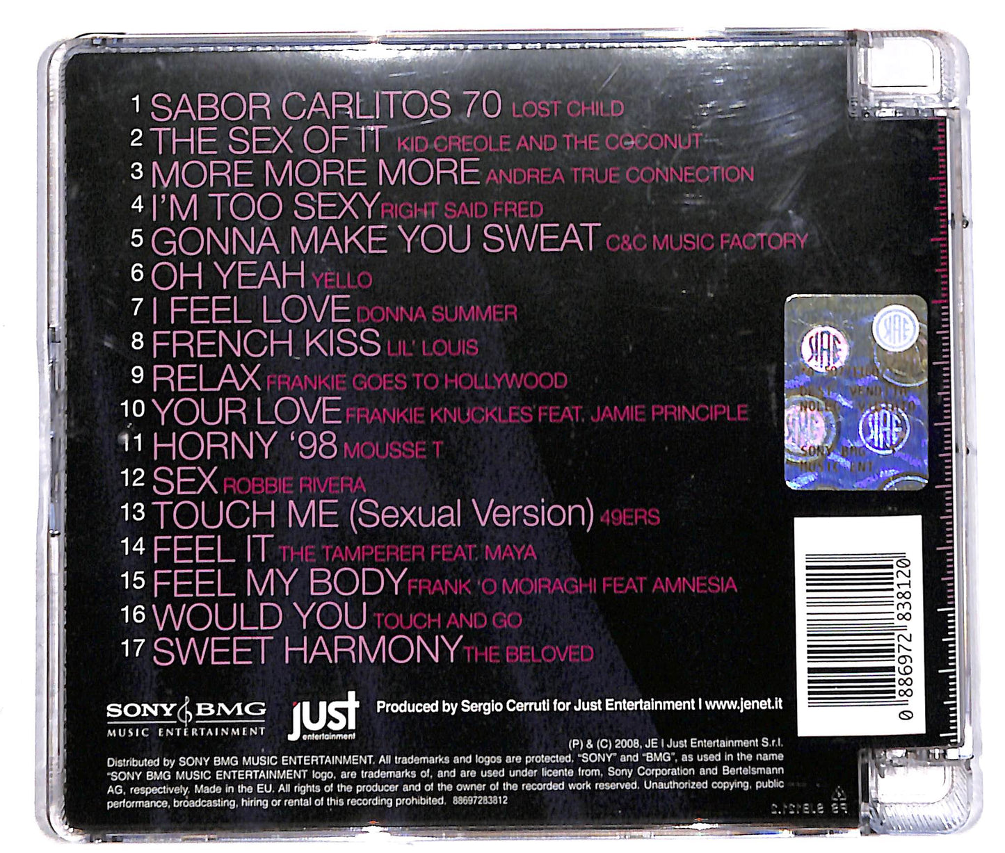 EBOND Rocco Siffredi - Sexy - Personal Selection CD CD042240