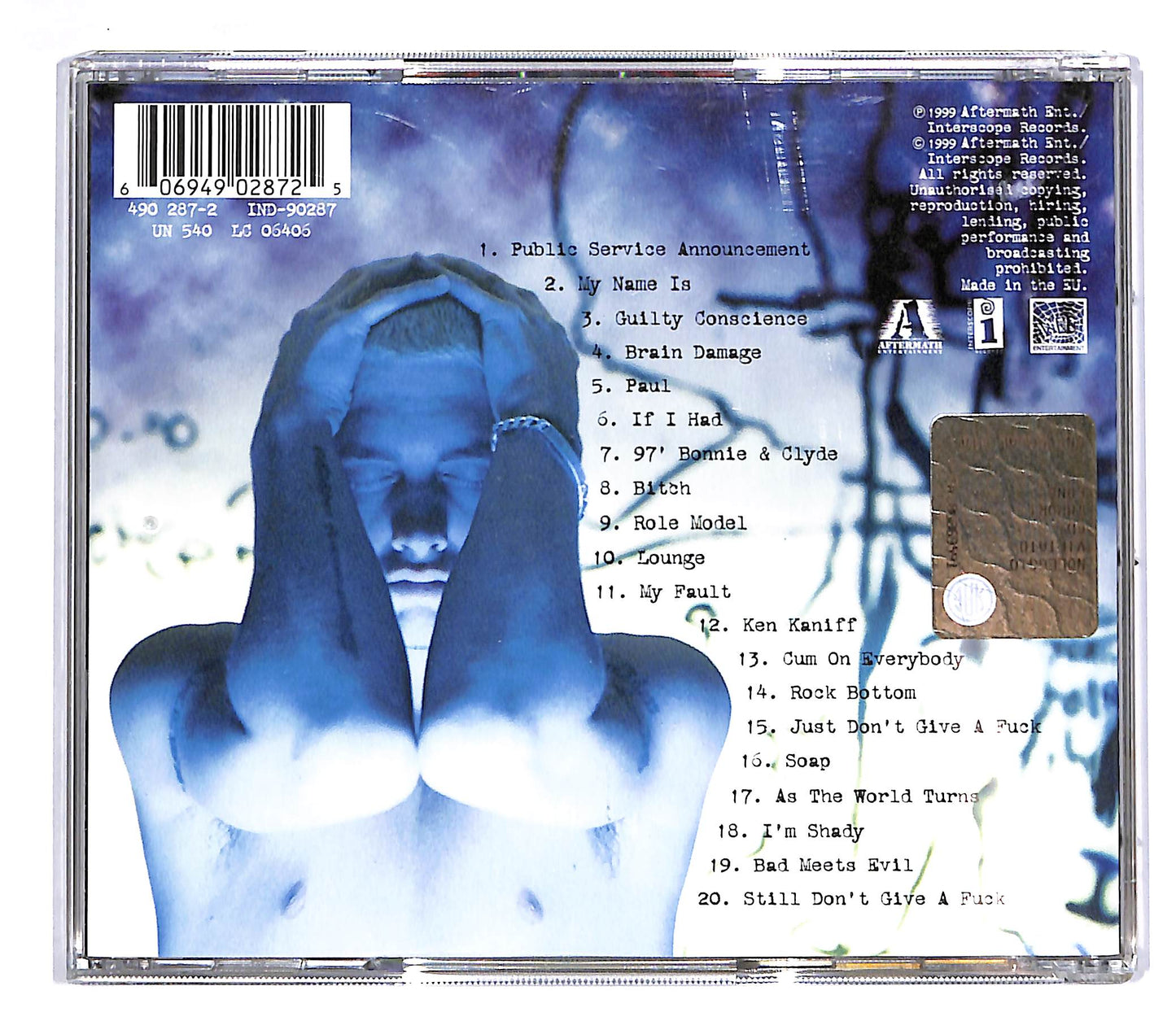 EBOND Eminem - The Slim Shady LP CD CD042323
