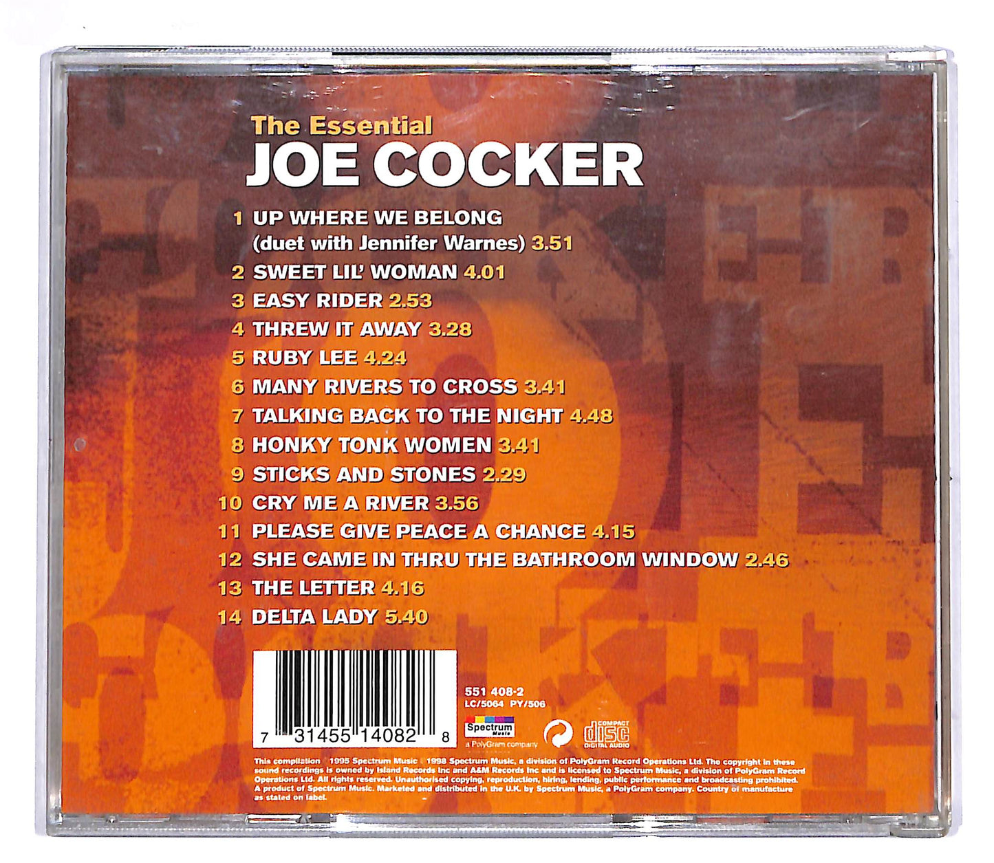 EBOND Joe Cocker - The Essential Joe Cocker CD CD042339