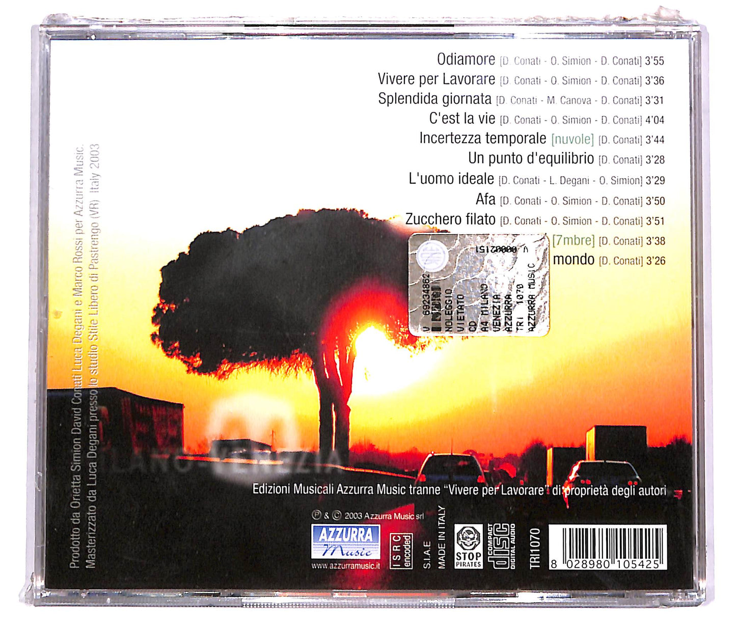 EBOND A4 - Milano-Venezia CD CD042405