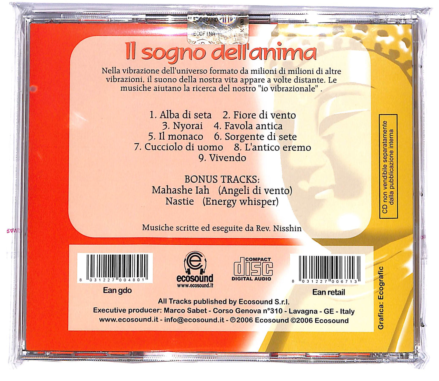 EBOND Il sogno dell'anima CD CD042417