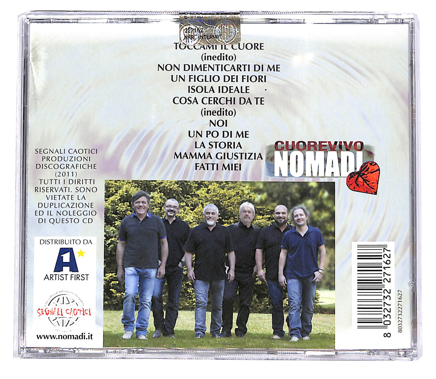 EBOND Nomadi - Cuorevivo CD CD042427