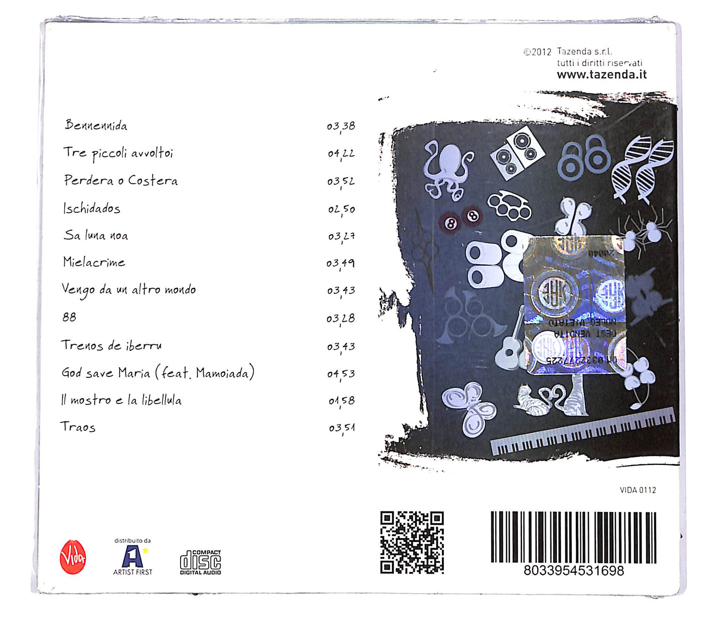 EBOND Tazenda - Ottantotto CD CD042428
