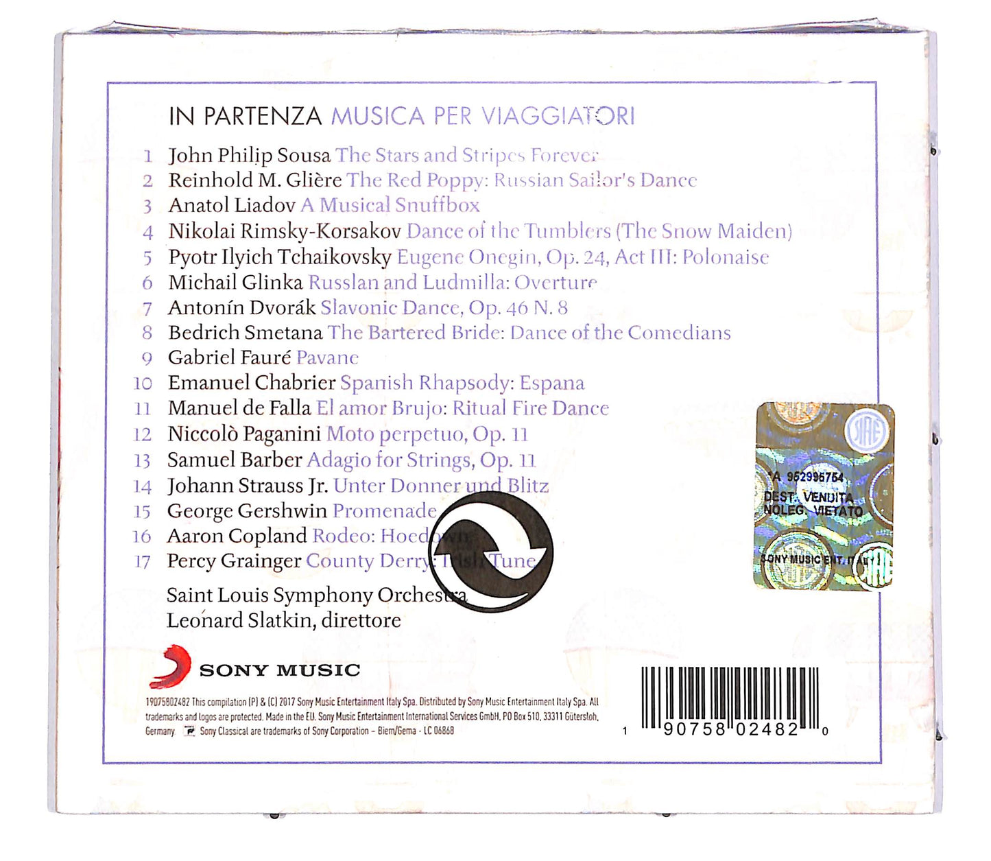 EBOND In Partenza - Musica per viaggiatori CD CD042432