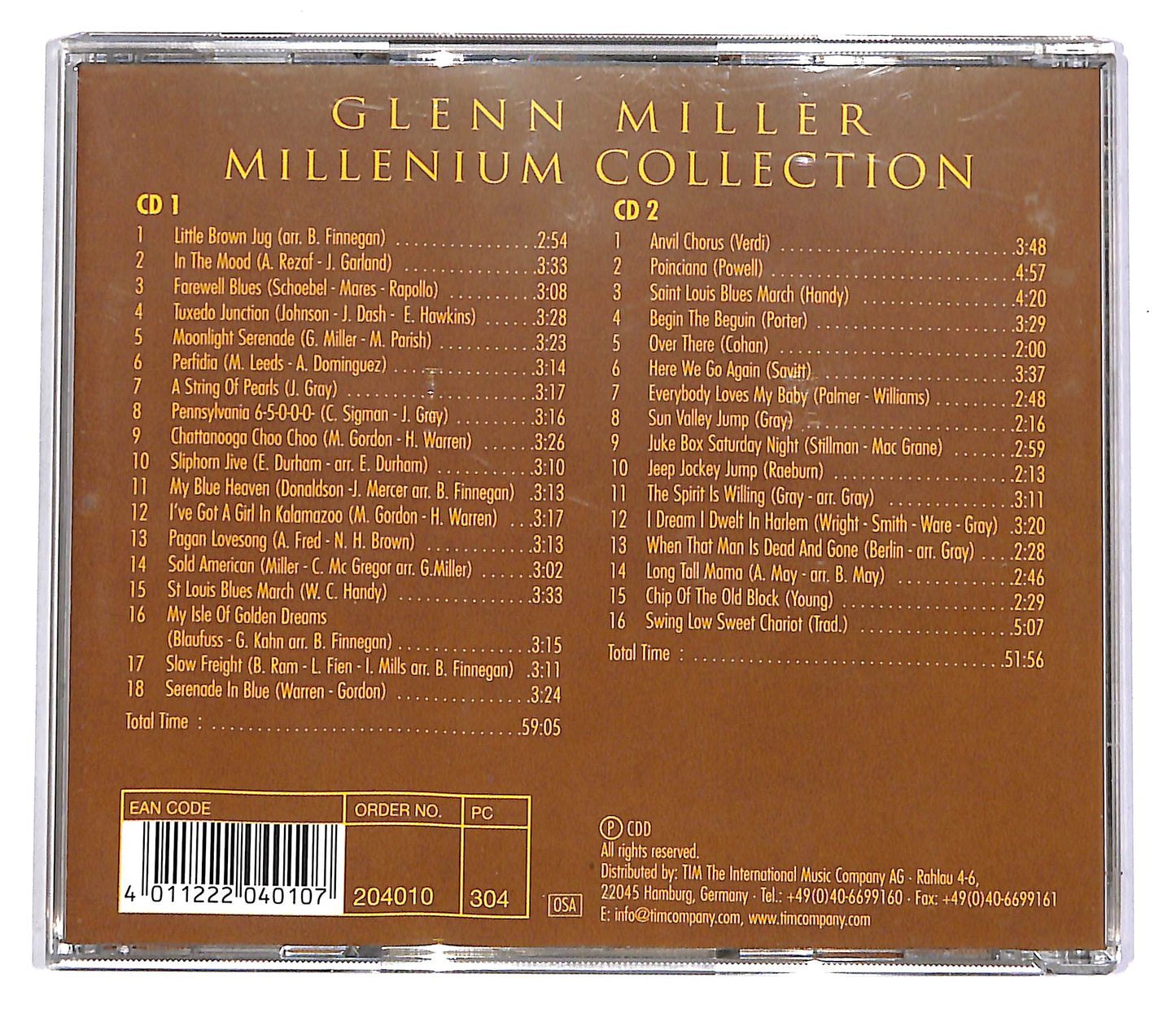 EBOND Glenn Miller - Millenium Collection (2 dischi) CD CD042661