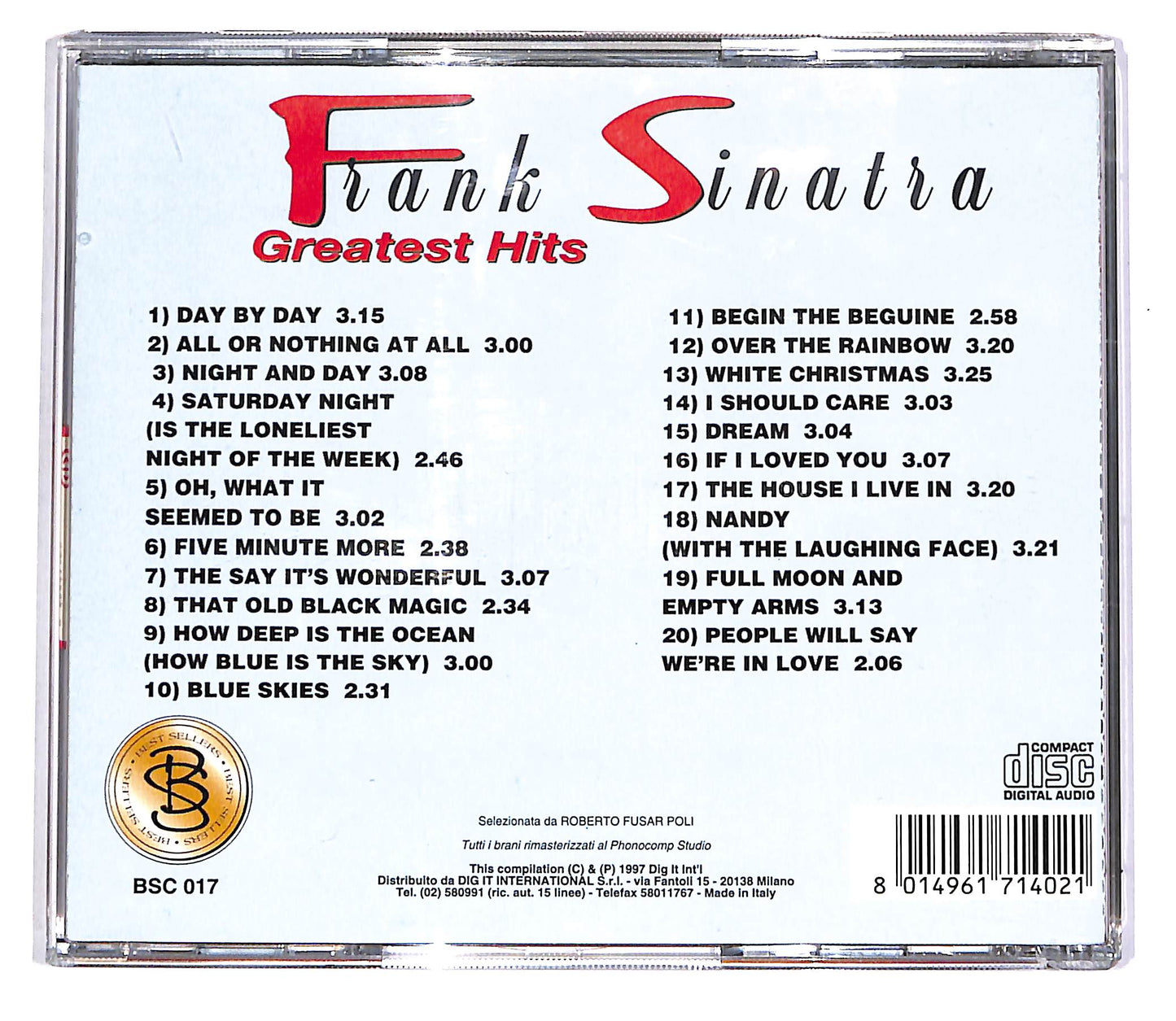 EBOND Frank Sinatra - Greatest Hits CD CD042664