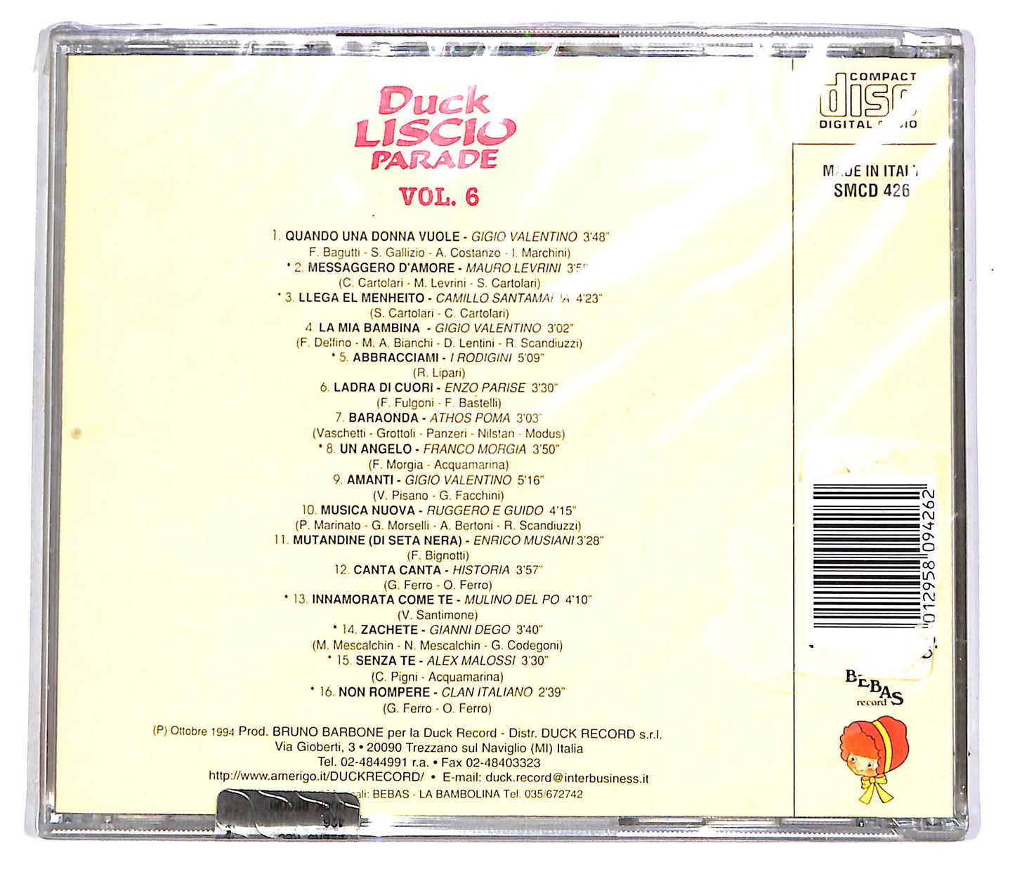 EBOND Various - Duck Liscio Parade Vol. 6 CD CD042748