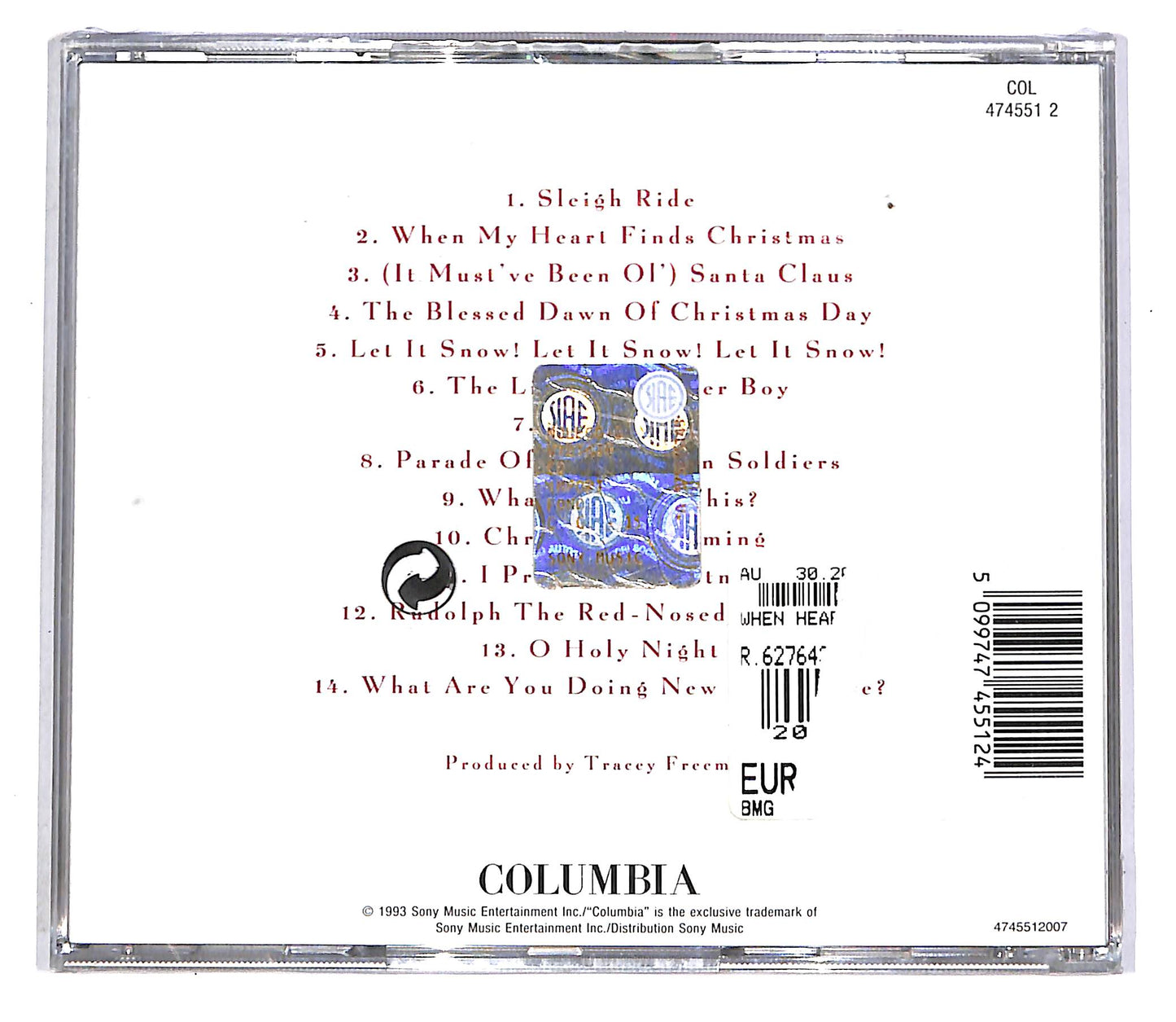 EBOND Harry Connick, Jr. - When My Heart Finds Christmas CD CD042751