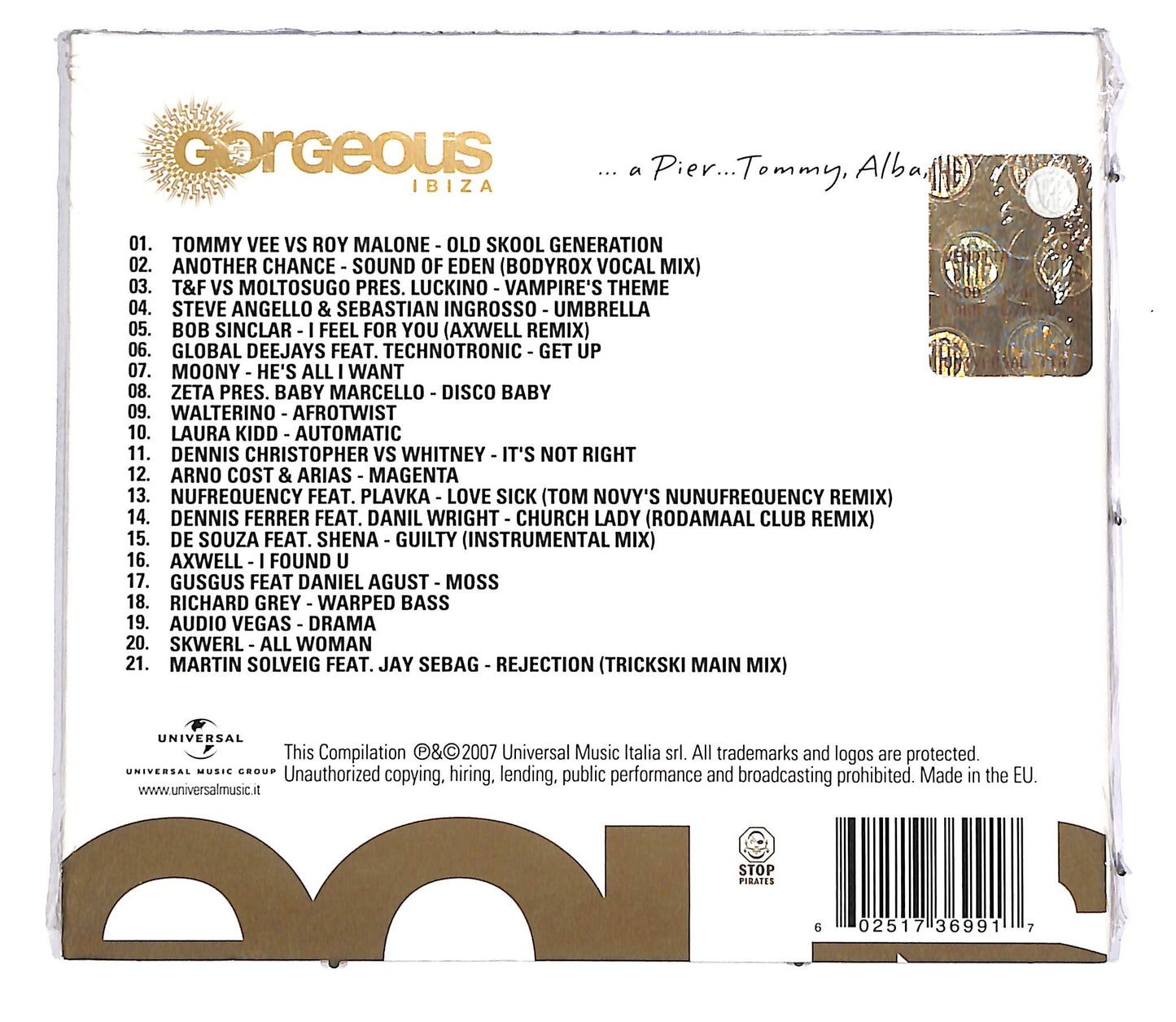 EBOND Various - Gorgeous Ibiza CD CD042805