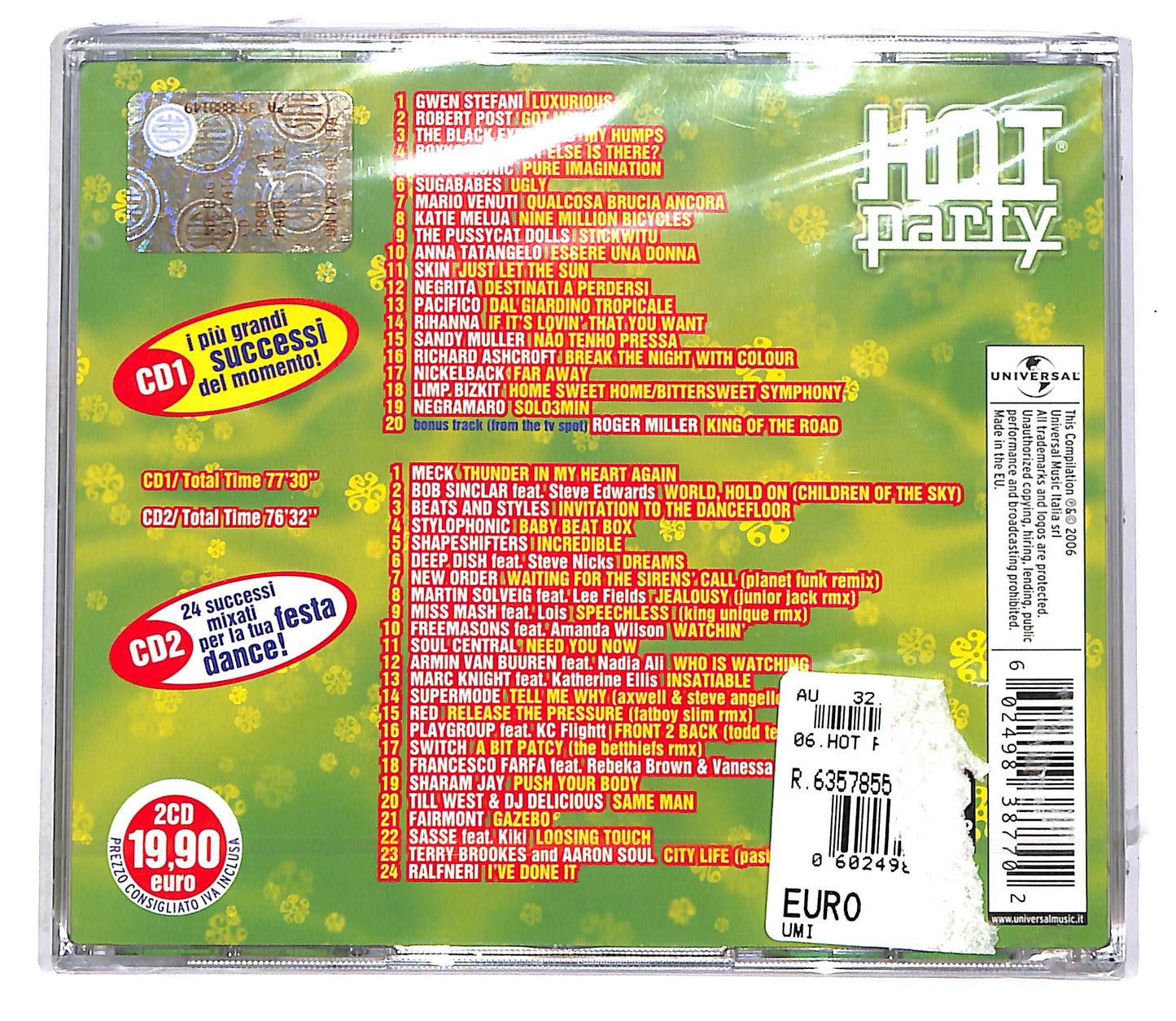 EBOND Hot Party - Spring 2006 (2 dischi) CD CD042824