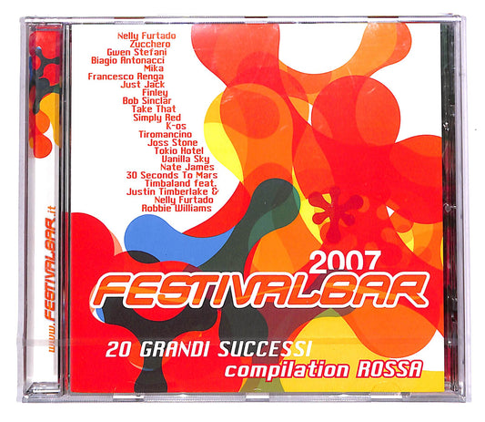 EBOND Various - Festivalbar 2007 - Compilation Rossa CD CD042838