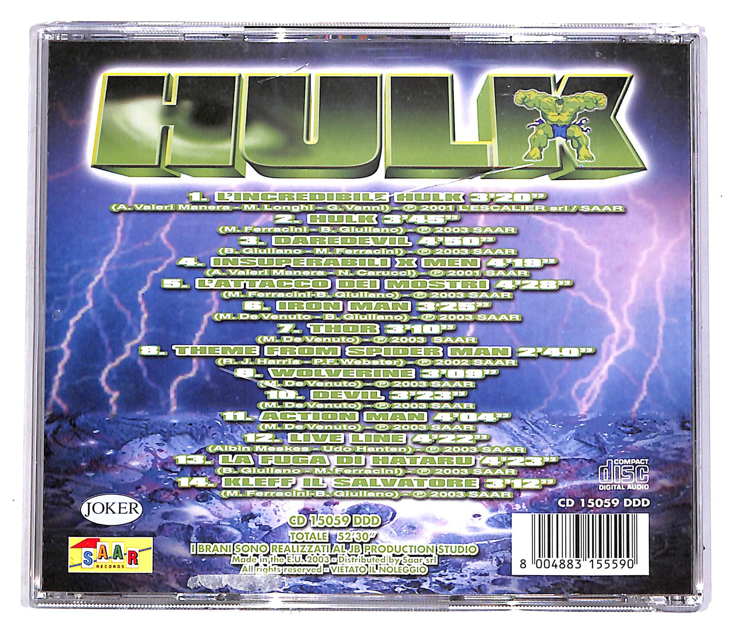 EBOND Hulk CD CD042907