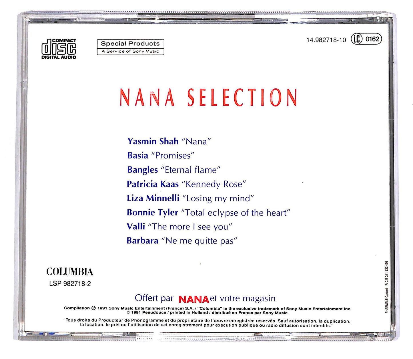 EBOND Nana Selection EDITORIALE CD CD043032
