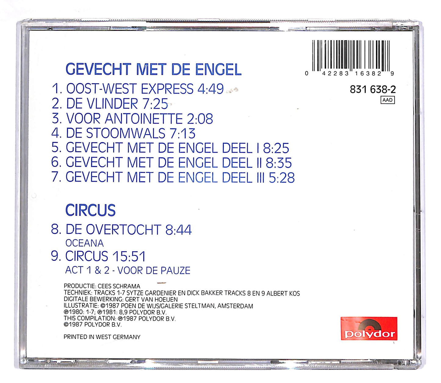 EBOND Flairck - Gevecht Met De Engel/Circus CD CD043135