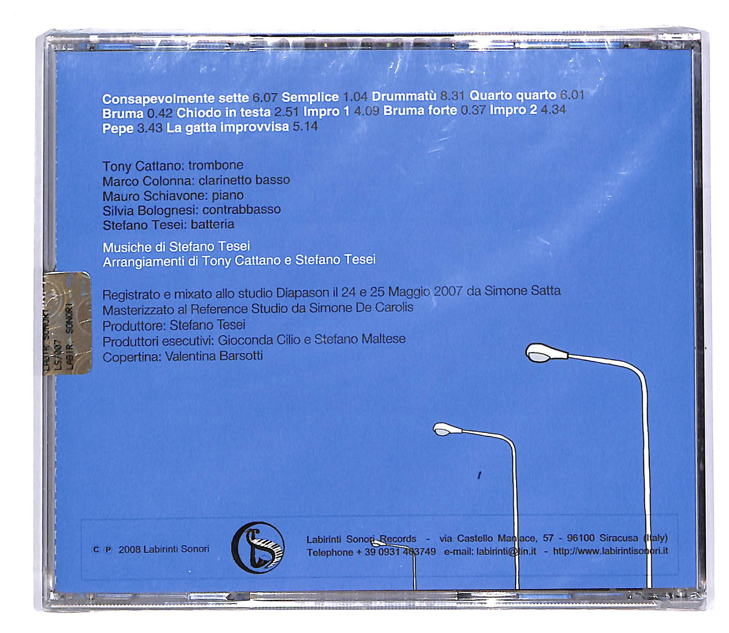 EBOND Test Quintet - La gatta nel sacco CD CD043622