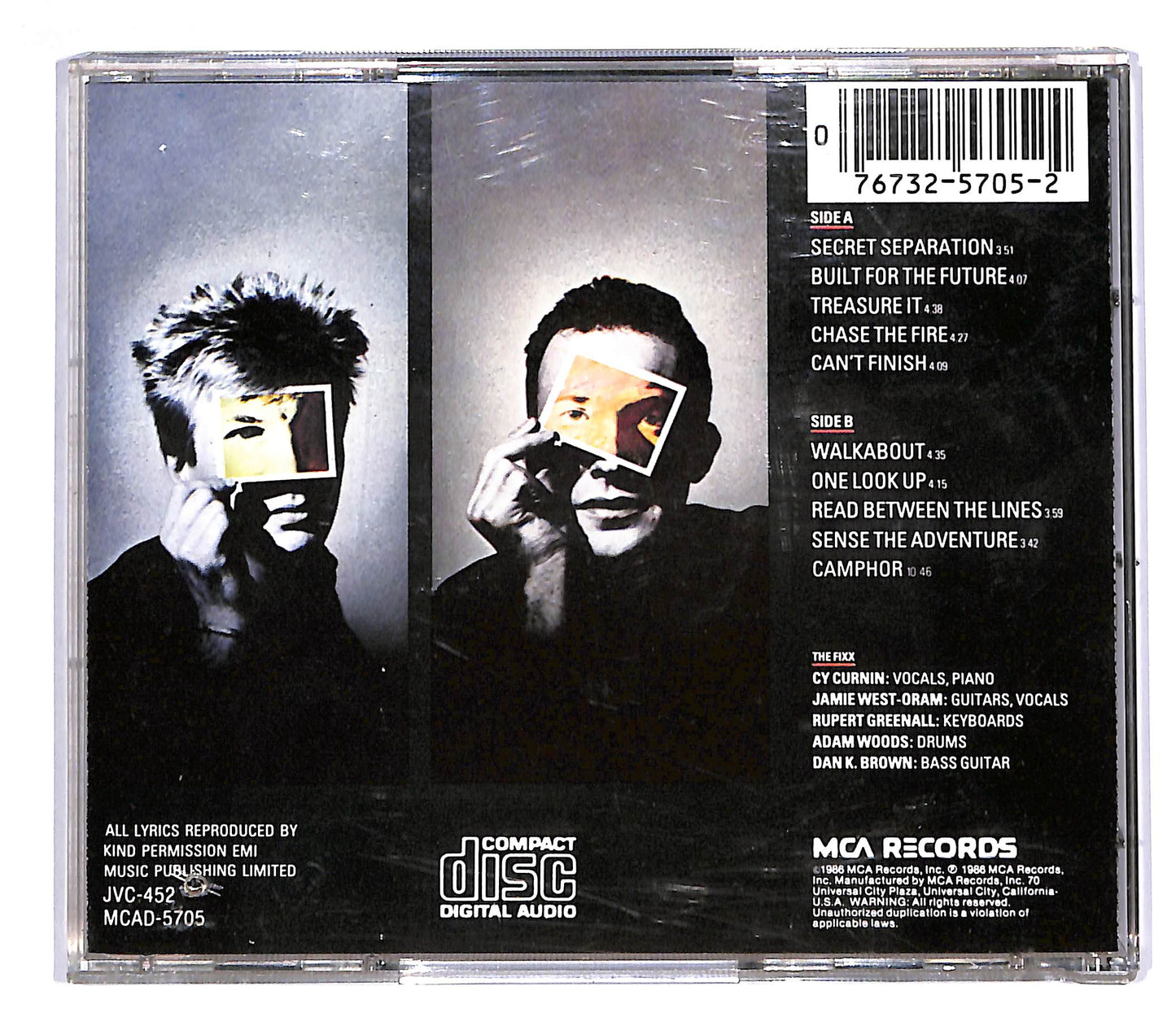 EBOND The Fixx - Walkabout CD CD043623