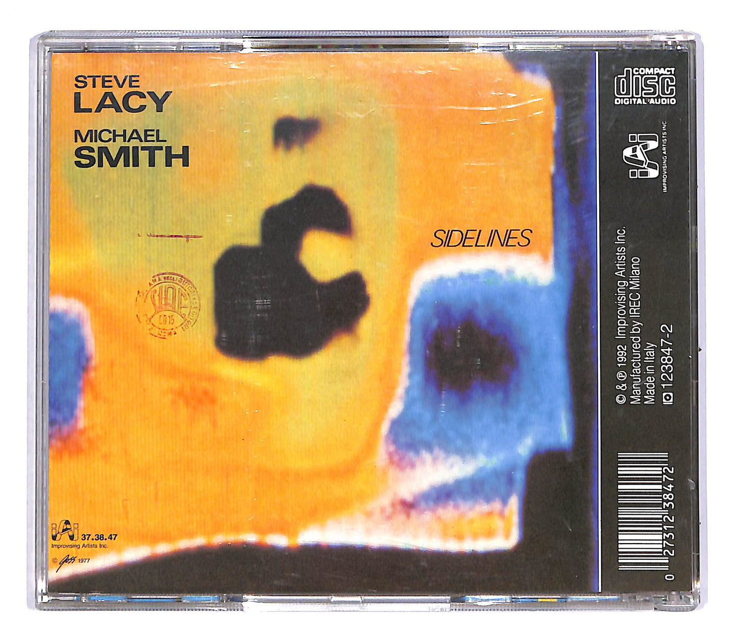 EBOND Steve Lacy Michael Smith - Sidelines CD CD043632