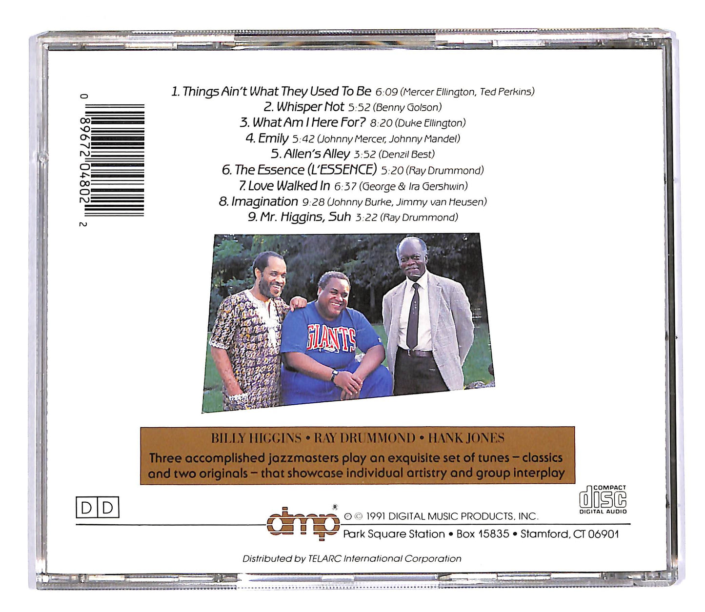 EBOND Ray Drummond Hank Jones Billy Higgins - The Essence CD CD043636