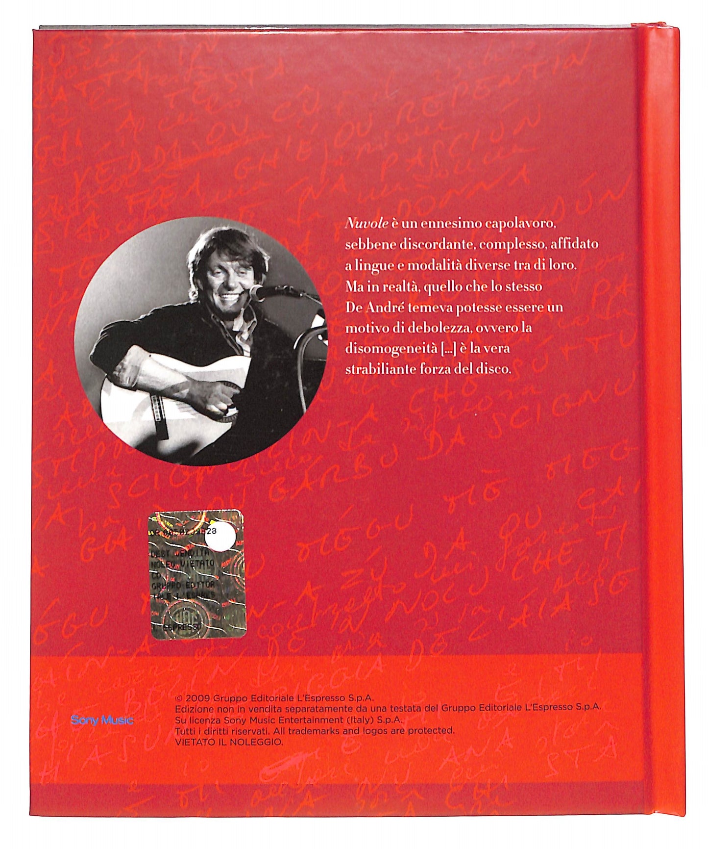 EBOND Fabrizio De Andre - Le Nuvole EDITORIALE CD CD044410