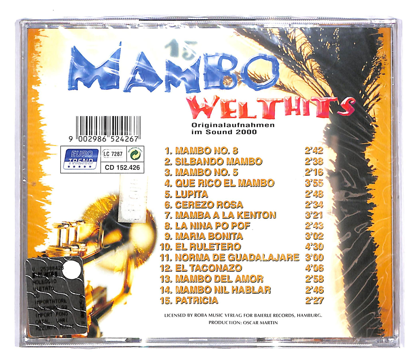 EBOND Various - 15 Mambo Welthits CD CD044508