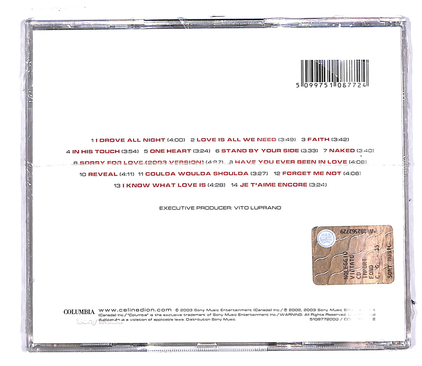 EBOND Celine Dion - One Heart CD CD044544