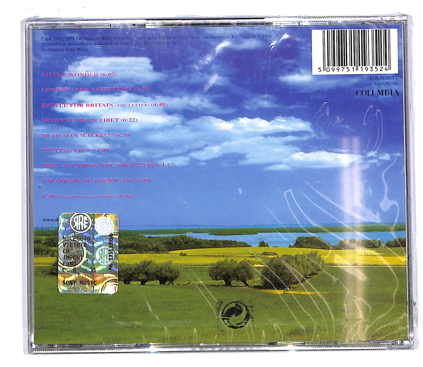 EBOND David Bowie - Earthling CD CD044547