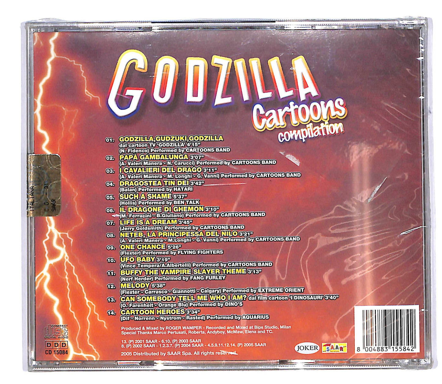 EBOND Godzilla Cartoons - compilation CD CD044607