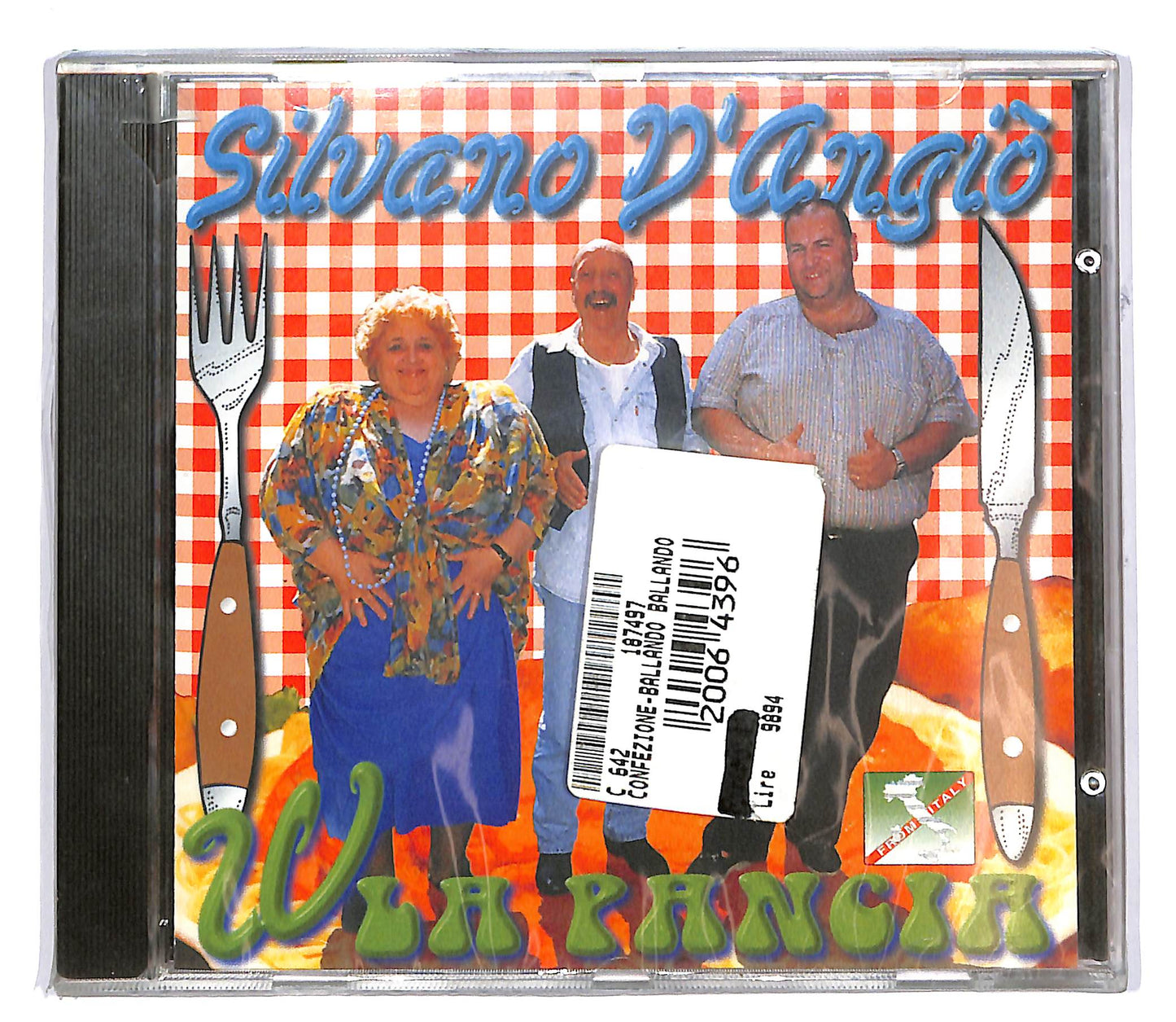 EBOND Silvano D'Angio - W La Pancia CD CD044647