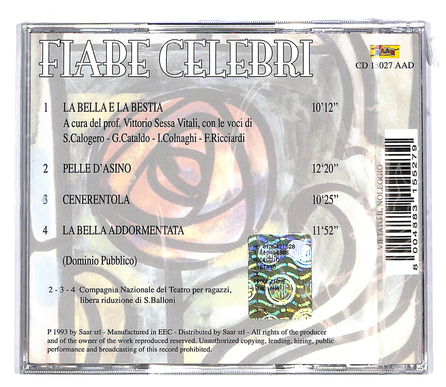 EBOND Various - fiabe celebri CD CD044659