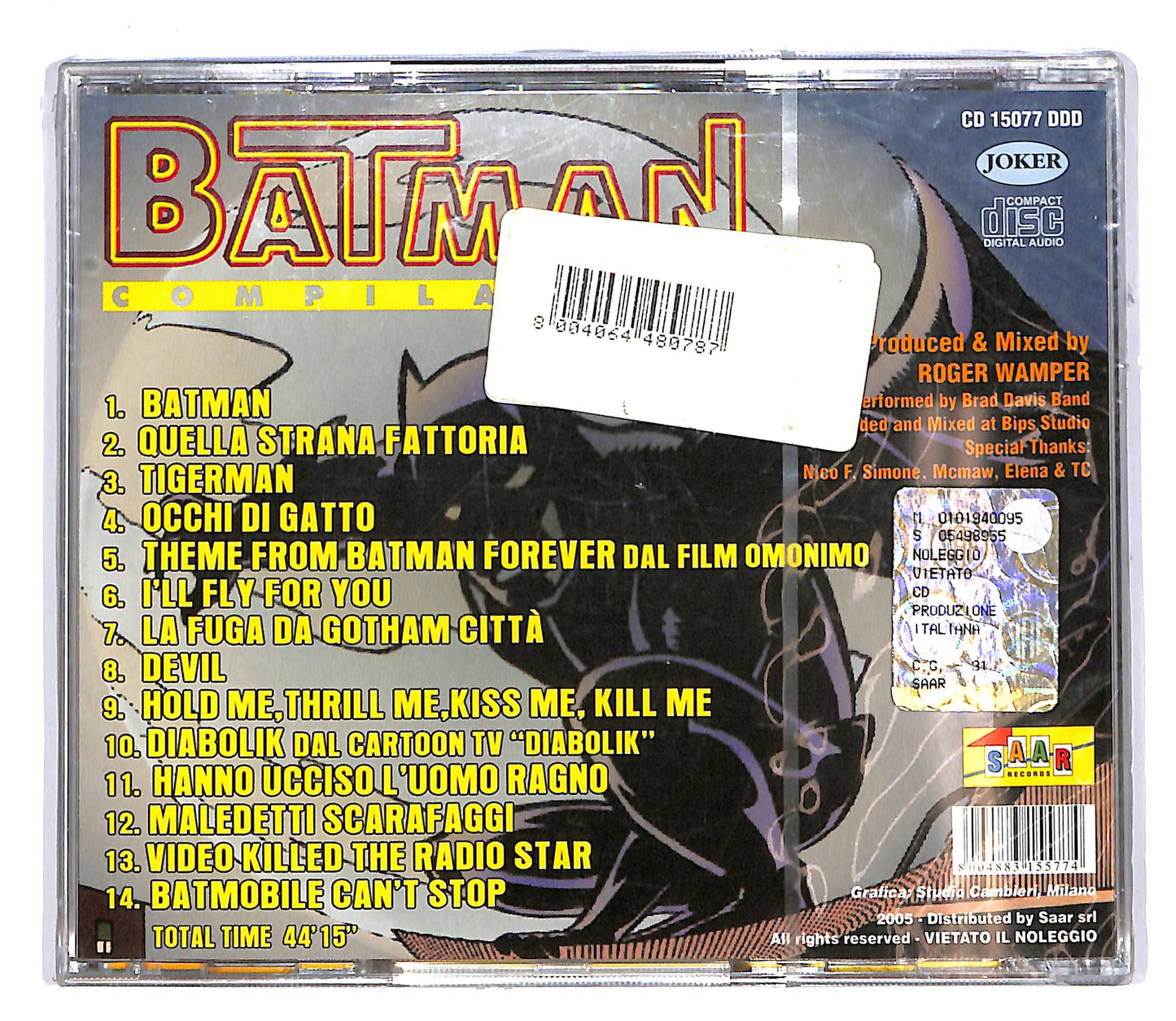 EBOND Batman compilation CD CD044709