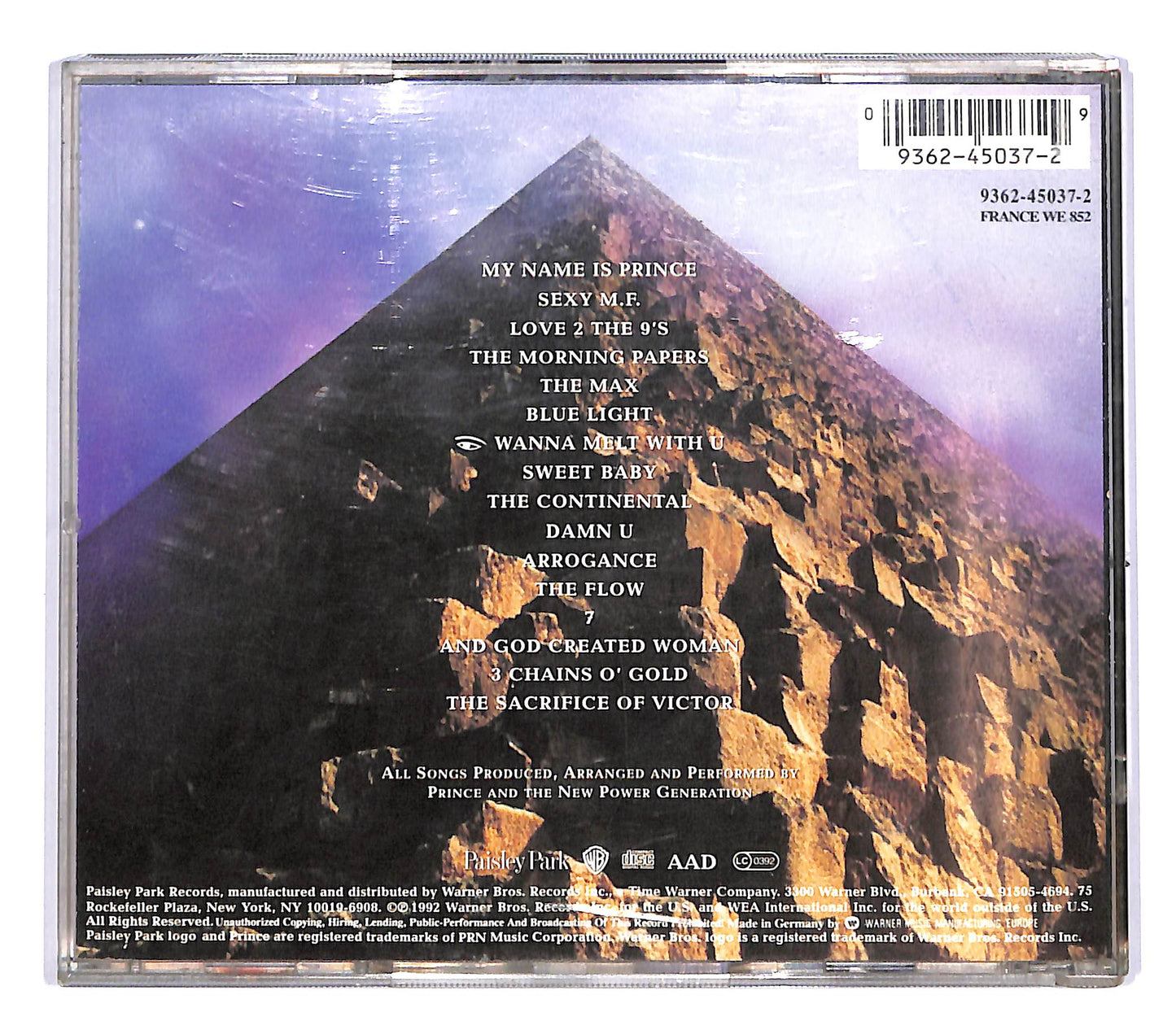 EBOND Prince And The New Power Generation - Love Symbol CD CD044747