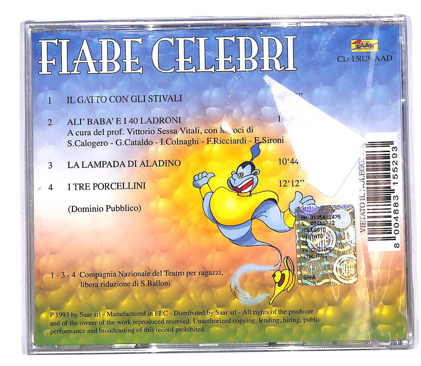 EBOND Various -fiabe celebri CD CD044808