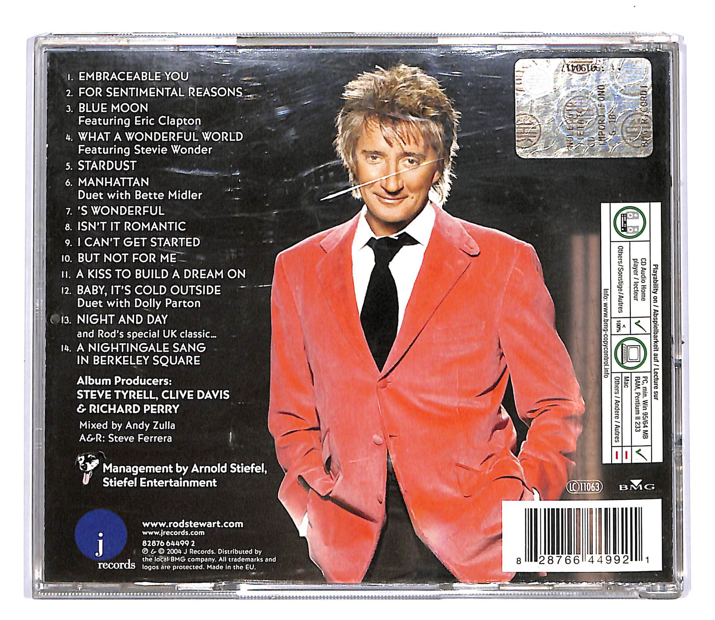 EBOND Rod Stewart - Stardust...The Great American Songbook Vol III CD CD044810