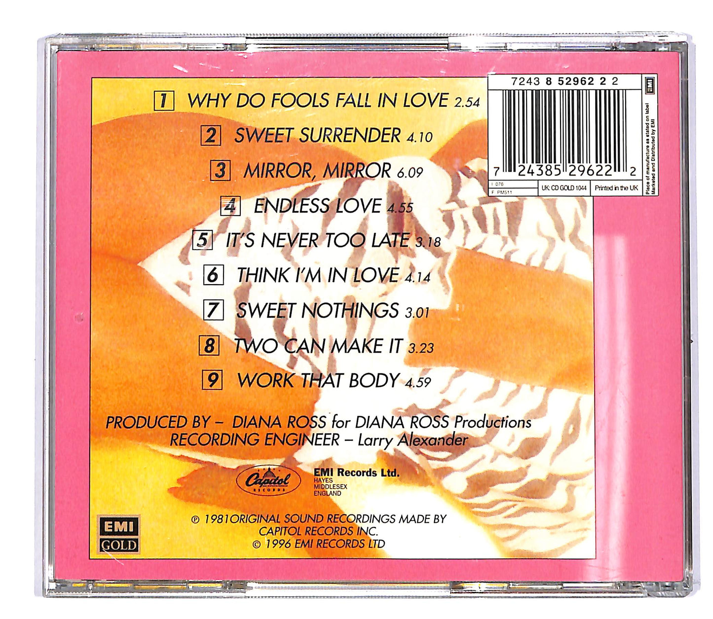 EBOND Diana Ross - Why Do Fools Fall In Love CD CD044814
