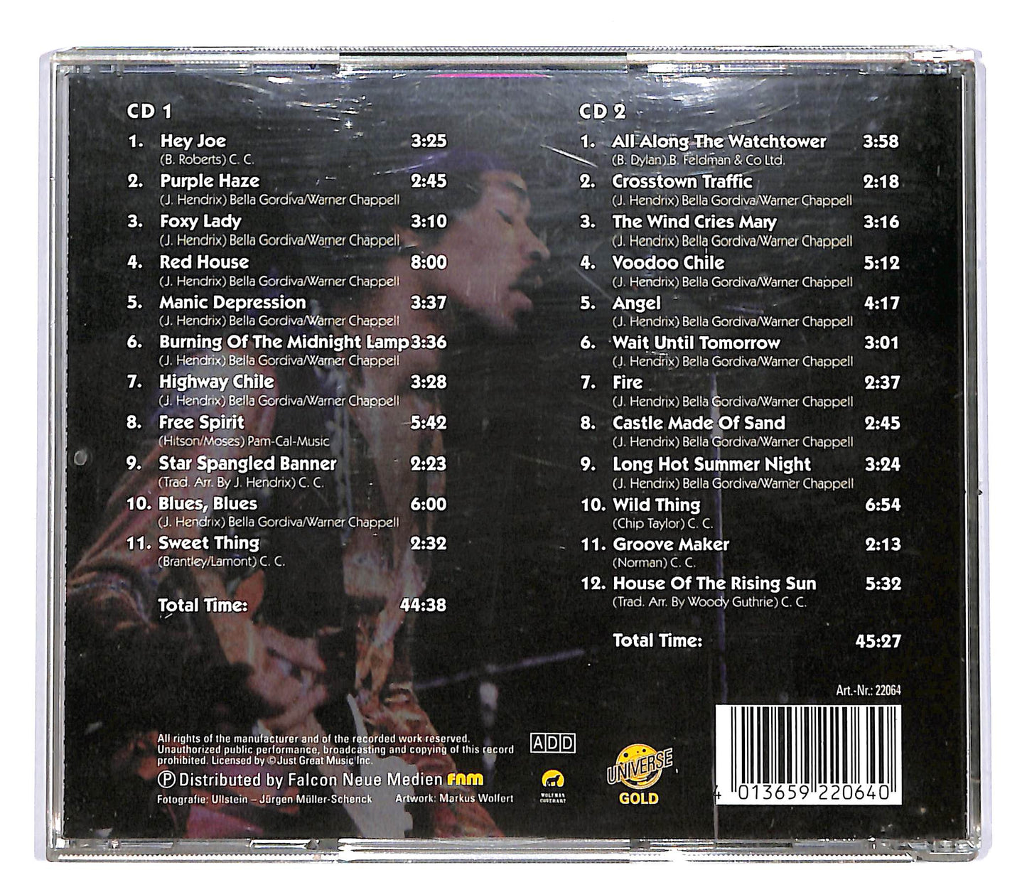EBOND Jimi Hendrix - Best Of Jimi Hendrix (2 cd) CD044819
