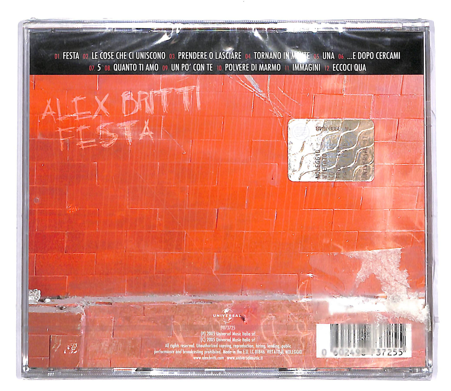 EBOND Alex Britti - Festa CD CD045408