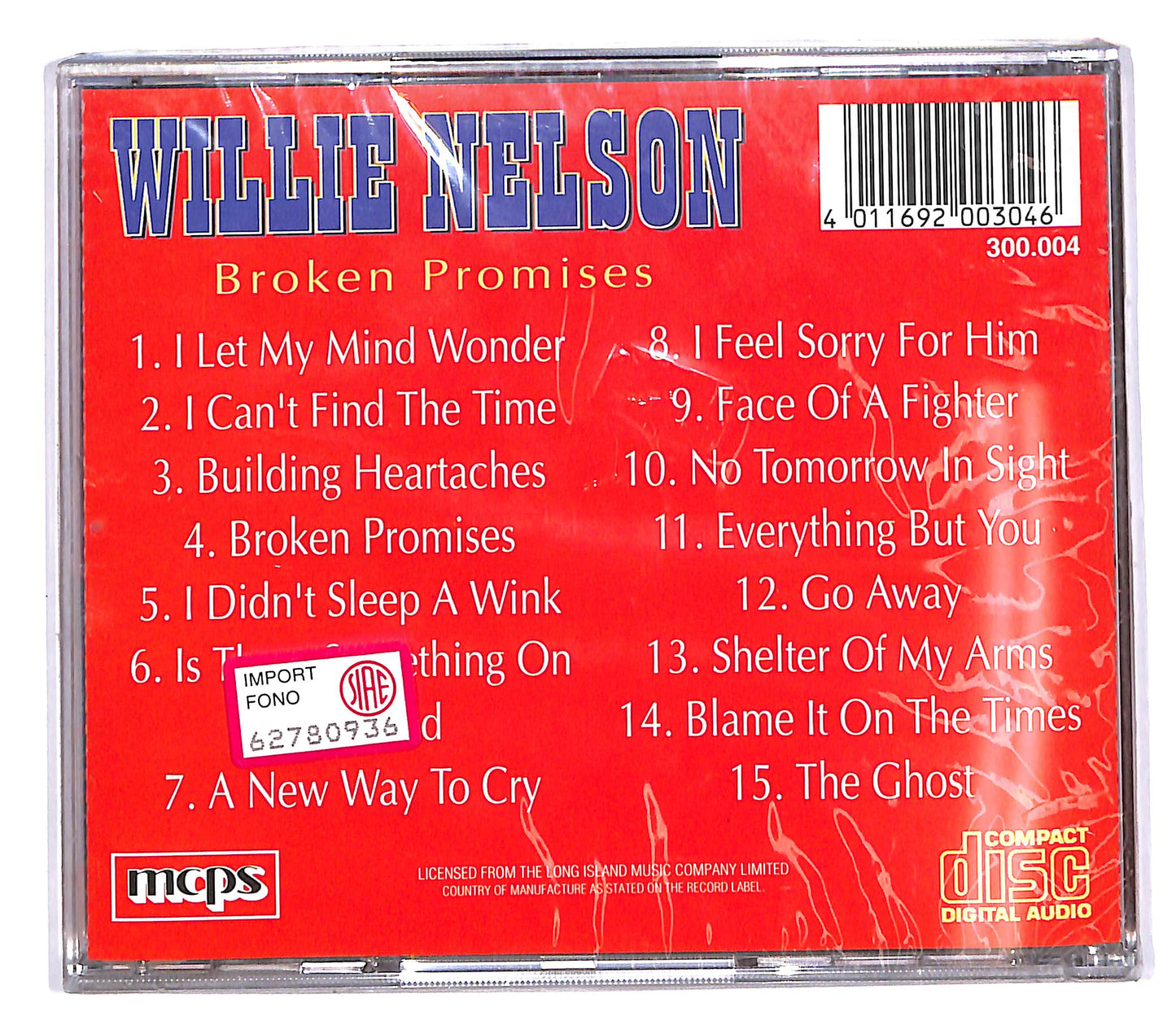 EBOND Willie Nelson - Broken Promises CD CD045413