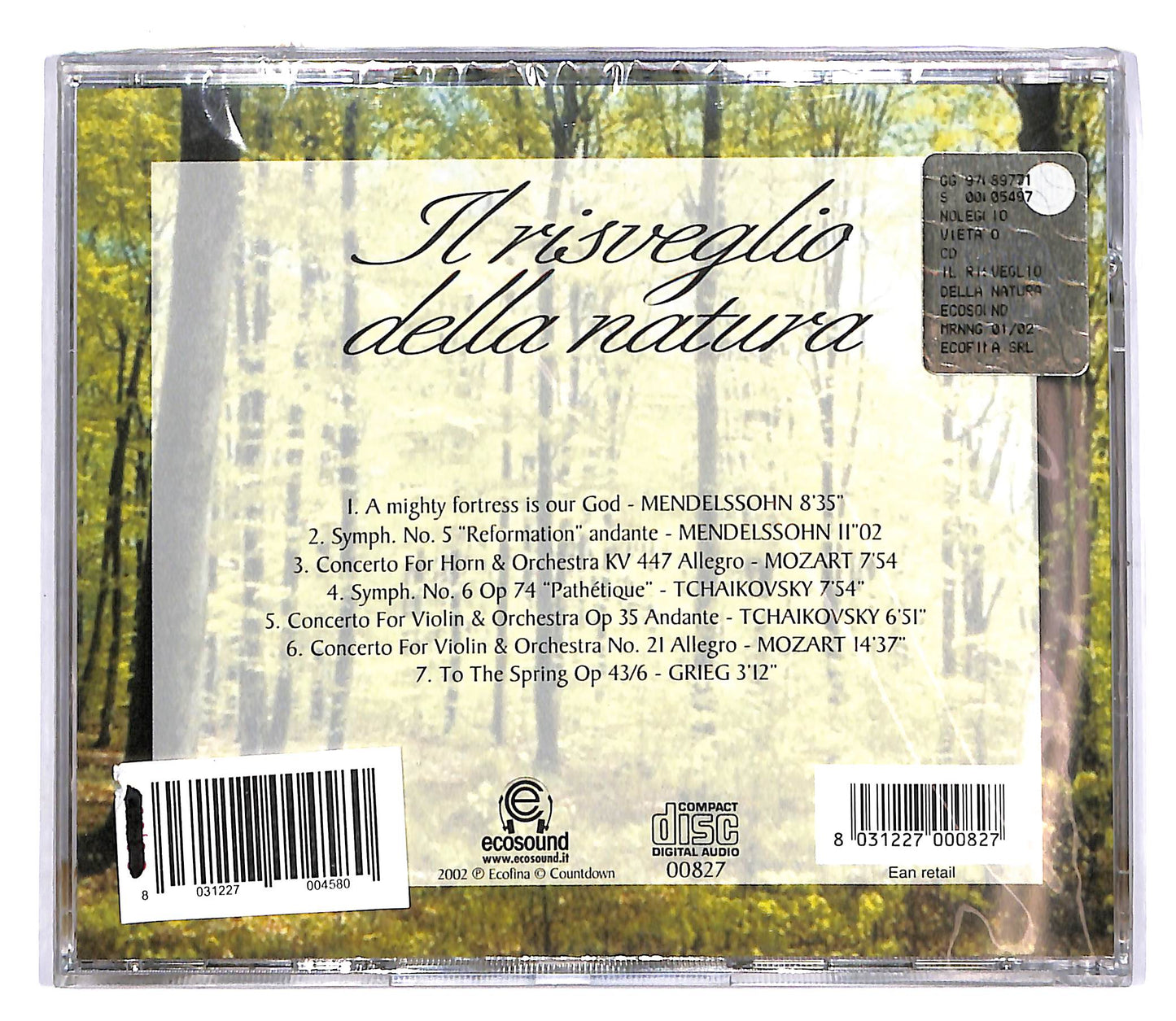 EBOND Various - il risveglio della natura CD CD045439