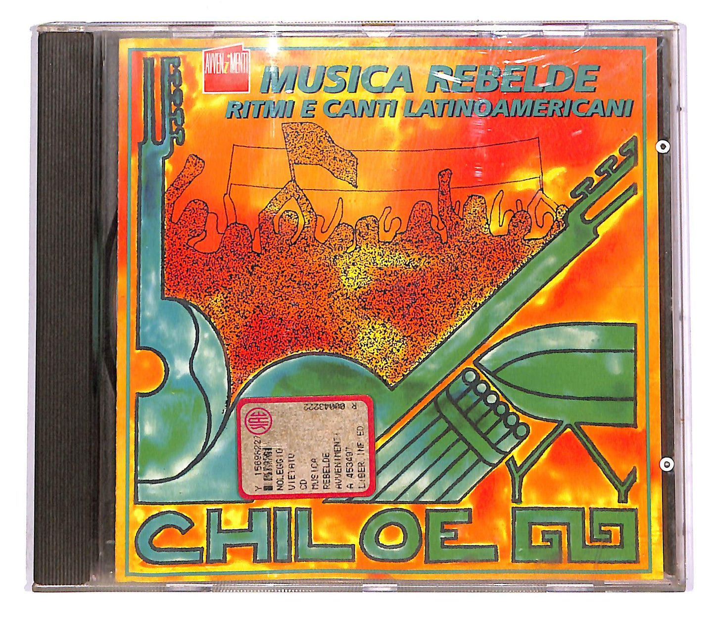 EBOND Chiloe - Musica Rebelde - Canti Latinoamericani EDITORIALE CD CD045519