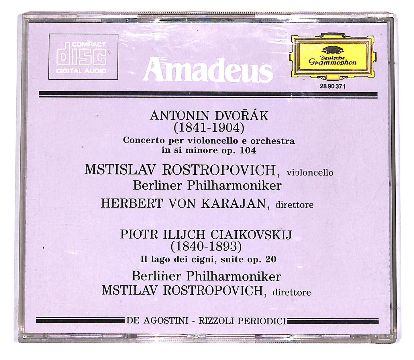 EBOND A. Dvorak - Concerto Per Vc. - Il Lago Dei Cigni EDITORIALE CD CD045520