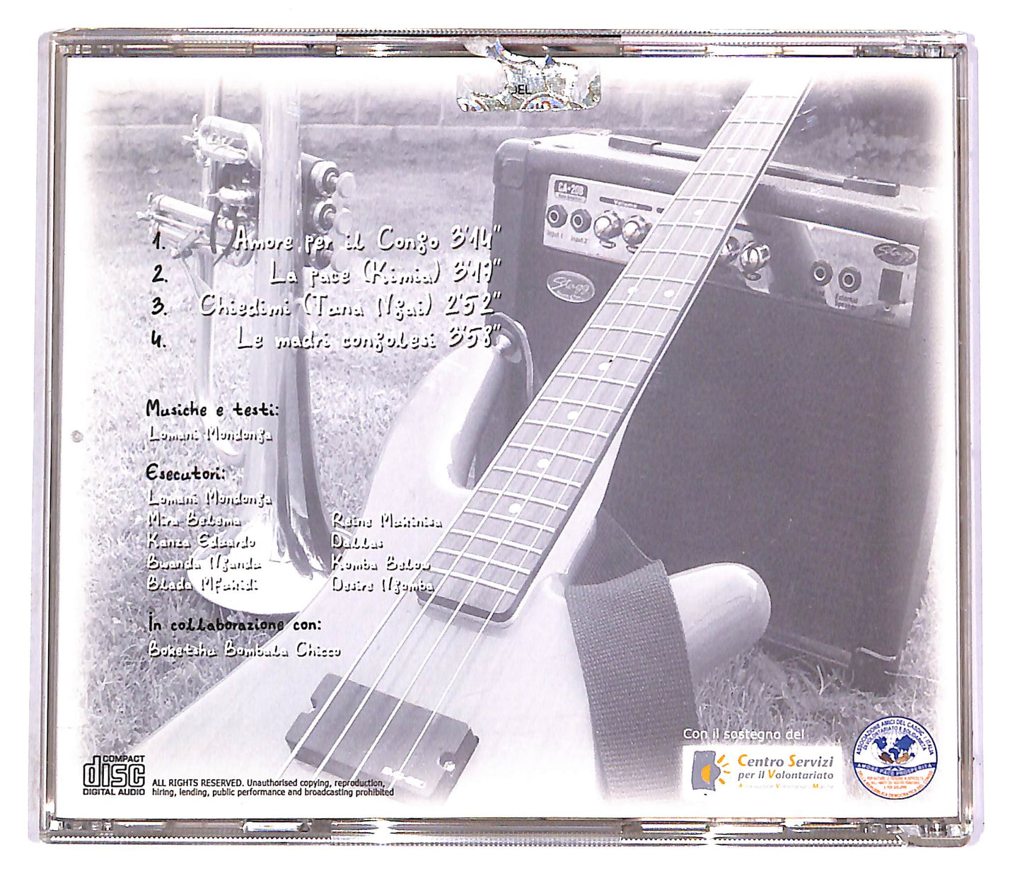 EBOND Lomani Mondonga - La Musica Per La Pace EDITORIALE CD CD045551