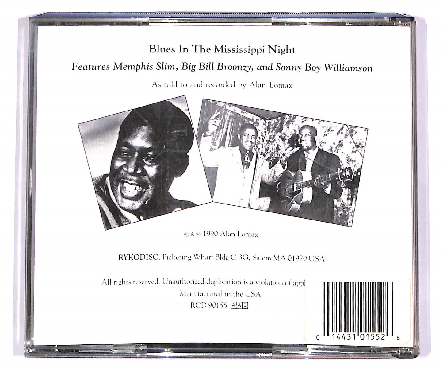 EBOND Big Bill Broonzy, Sonny Boy - Blues In The Mississippi Night CD CD045562