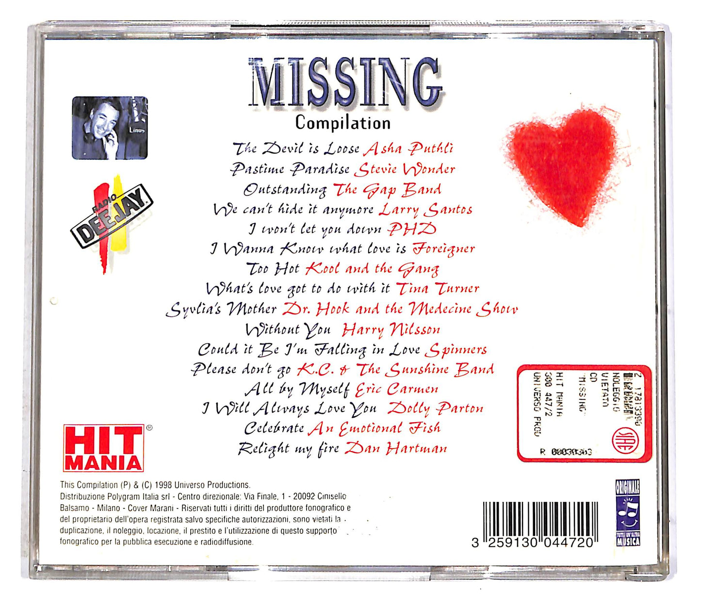 EBOND Various - Missing CD CD045751