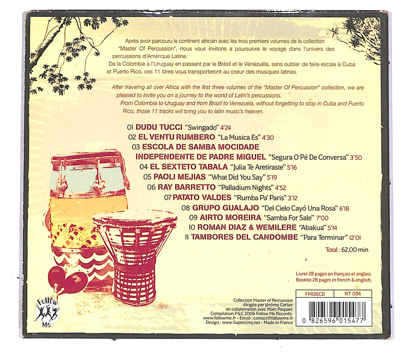 EBOND Various - Master of Percussion Vol.4 CD CD045818