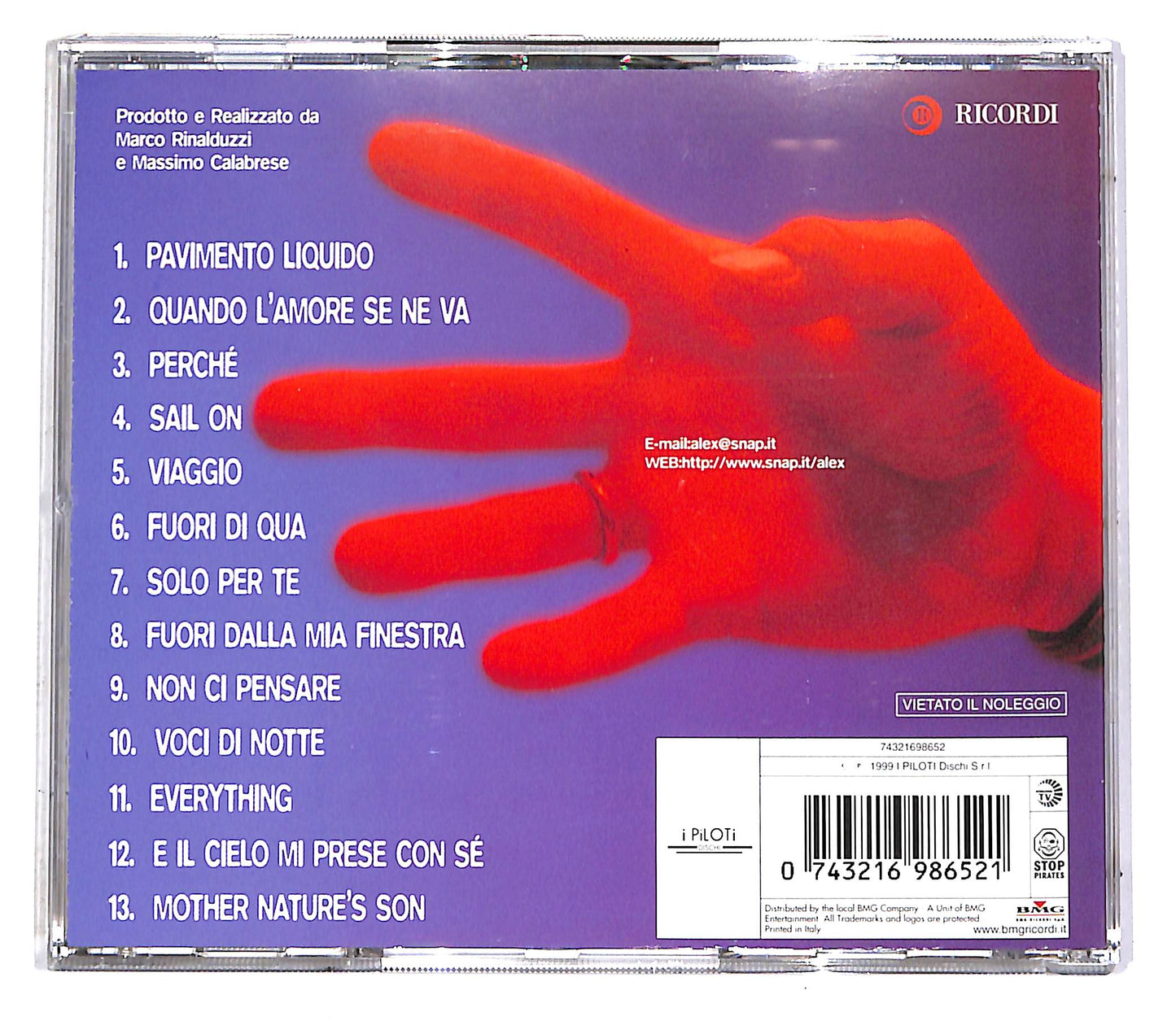 EBOND Alex Baroni - Ultimamente CD CD045826