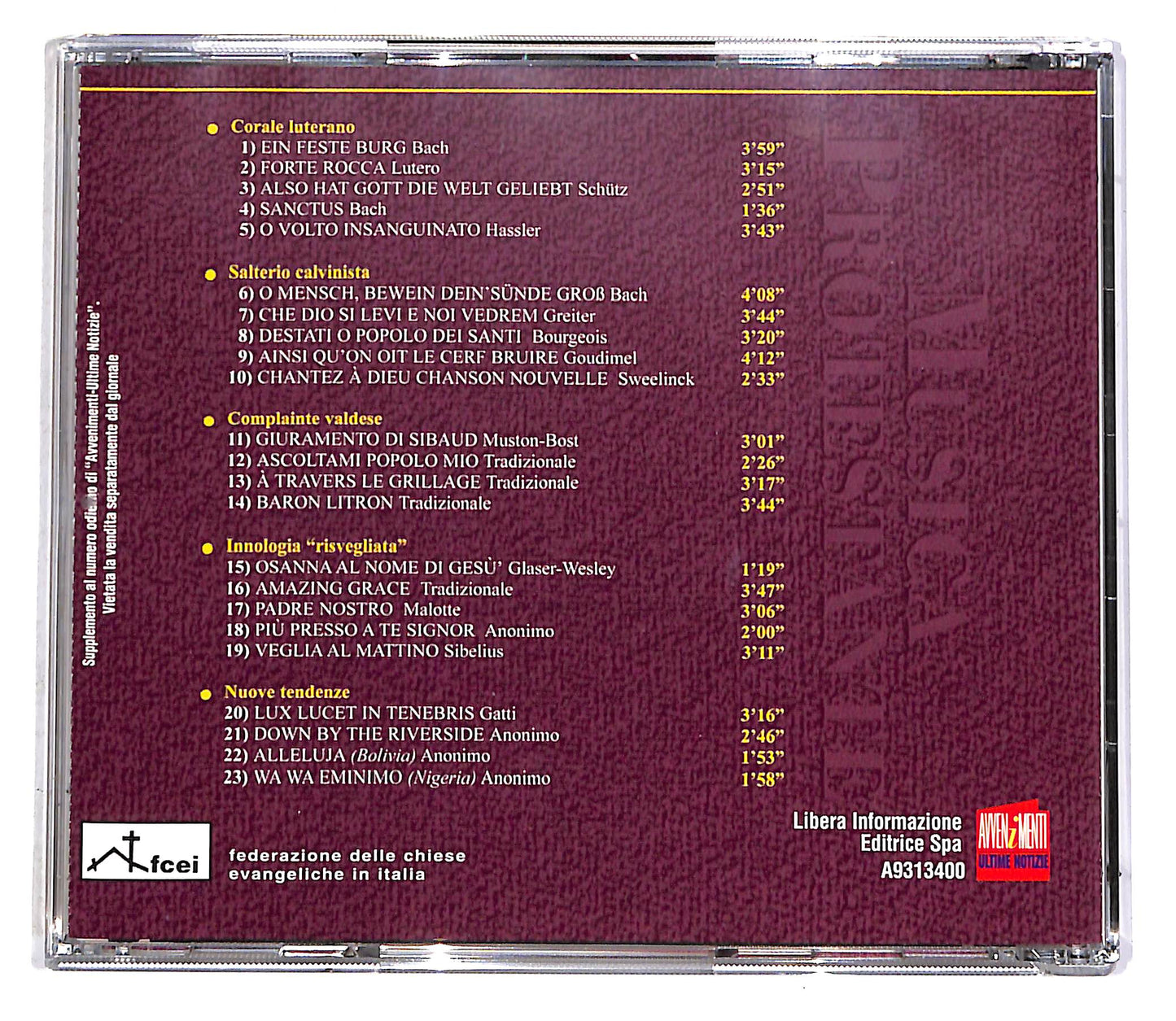 EBOND Various - Musica Protestante EDITORIALE CD CD045829