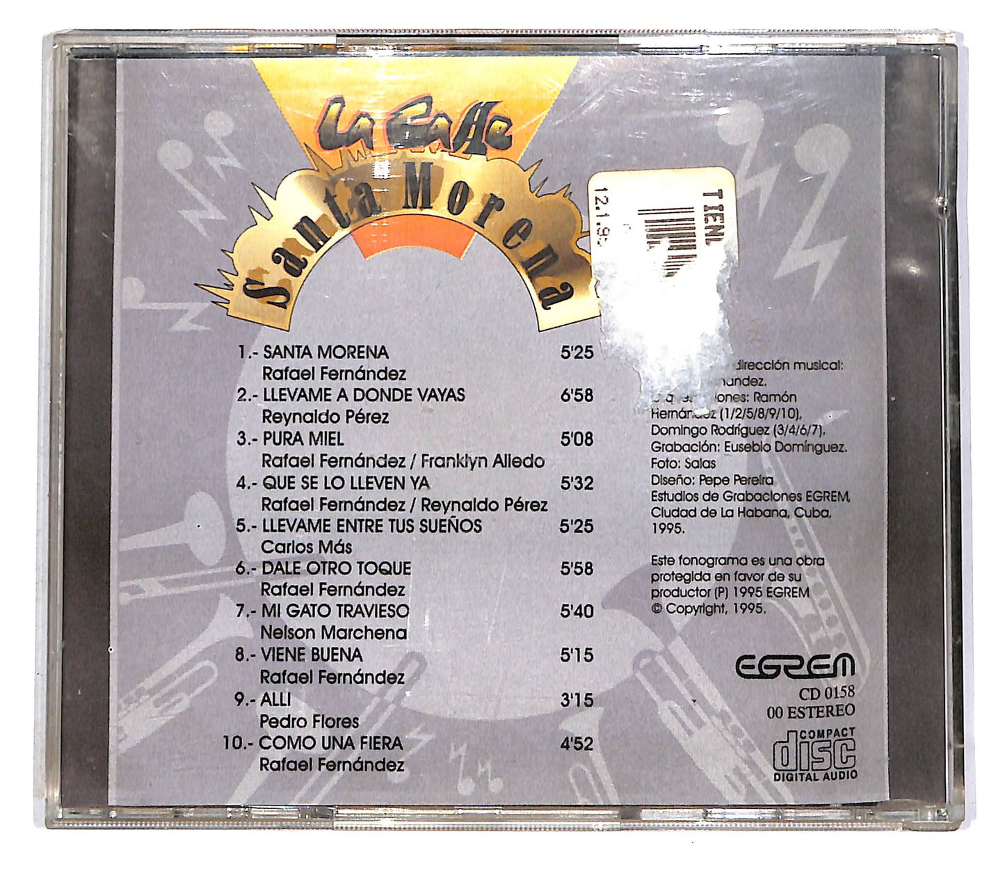 EBOND La Calle - Santa Morena CD CD045858