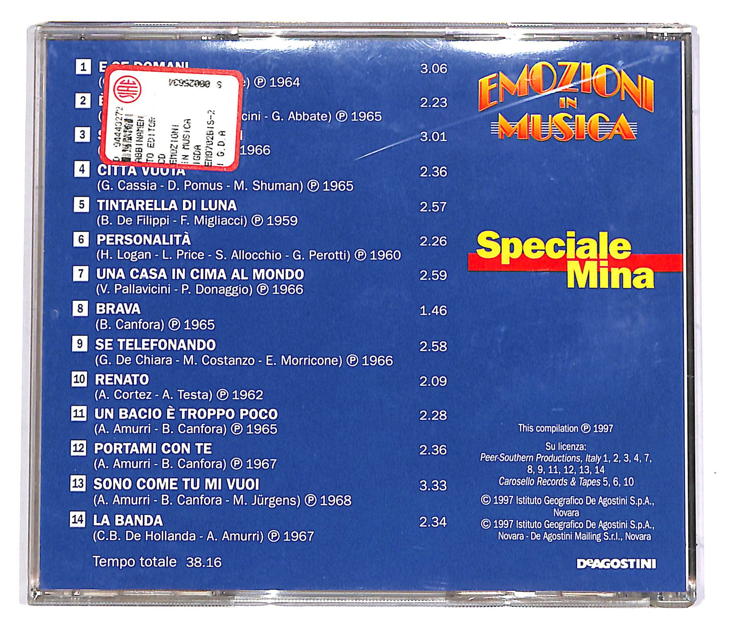 EBOND Mina - Speciale Mina EDITORIALE CD CD045934