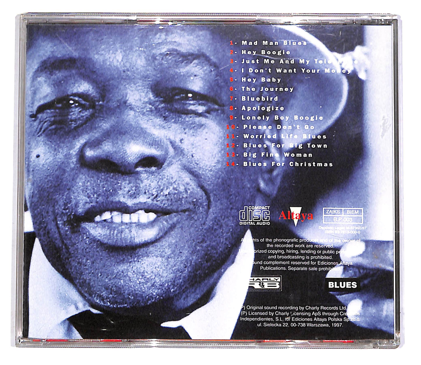 EBOND John Lee Hooker - Blues For Big Town EDITORIALE CD CD045944